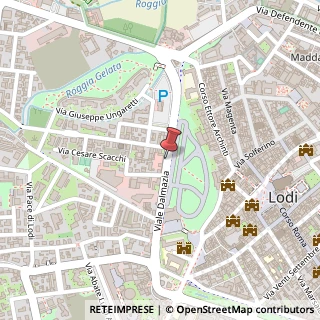 Mappa Viale Dalmazia, 21, 26900 Lodi, Lodi (Lombardia)