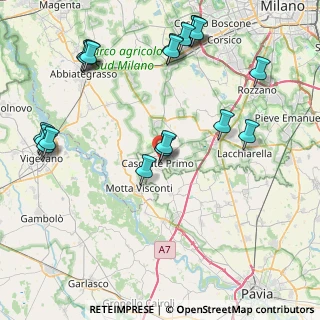Mappa Via I Maggio, 27022 Casorate Primo PV, Italia (10.155)