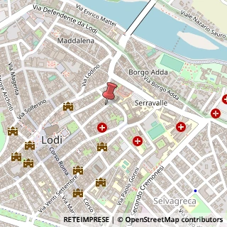 Mappa Via Cavour, 73, 26900 Lodi, Lodi (Lombardia)