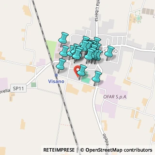 Mappa Via Ottorino Villa, 25010 Visano BS, Italia (0.29577)