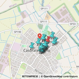Mappa Via Angelo Vai, 27022 Casorate Primo PV, Italia (0.312)