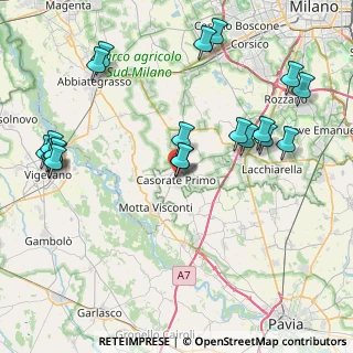 Mappa Via Angelo Vai, 27022 Casorate Primo PV, Italia (9.654)