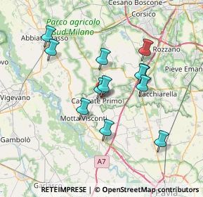 Mappa Via Sandro Pertini, 27022 Casorate primo PV, Italia (6.33917)