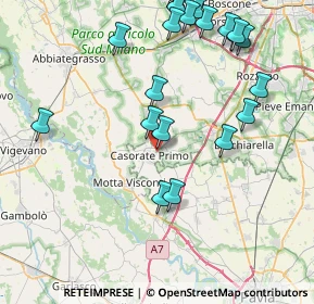 Mappa Via Sandro Pertini, 27022 Casorate primo PV, Italia (9.4165)