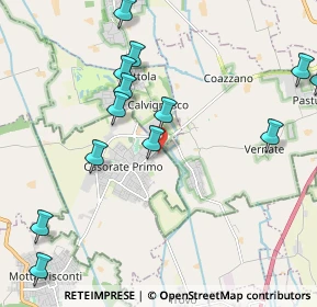 Mappa Via Sandro Pertini, 27022 Casorate primo PV, Italia (2.38846)
