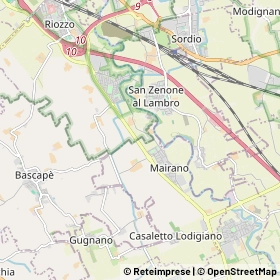 Mappa San Zenone al Lambro