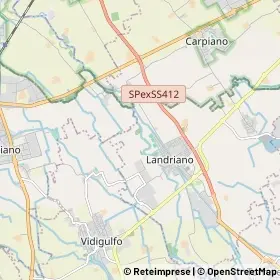 Mappa Landriano
