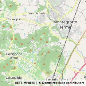 Mappa Montegrotto Terme