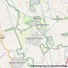 Mappa Casorate Primo