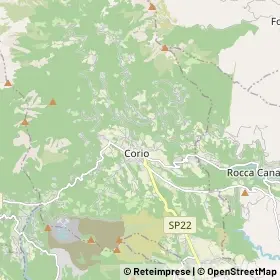 Mappa Corio