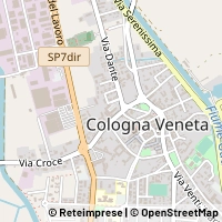 Mapa Cologna Veneta