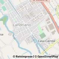 Mapa Landriano