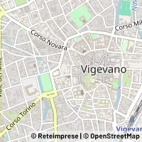 Hartă Vigevano