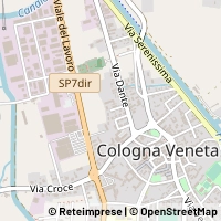 Mapa Cologna Veneta