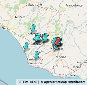 Mappa Via Sandro Pertini, 97013 Comiso RG, Italia (8.855)