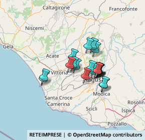 Mappa Via Sandro Pertini, 97013 Comiso RG, Italia (10.5665)