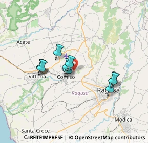 Mappa Trazzera Fondo Canicarao, 97013 Comiso RG, Italia (6.28364)