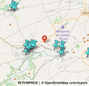Mappa Via Montevideo, 97019 Vittoria RG, Italia (4.81462)