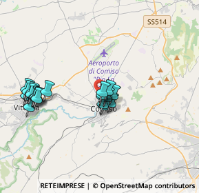 Mappa Via Enrico Berlinguer, 97013 Comiso RG, Italia (3.935)