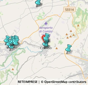 Mappa Via Enrico Berlinguer, 97013 Comiso RG, Italia (5.21875)