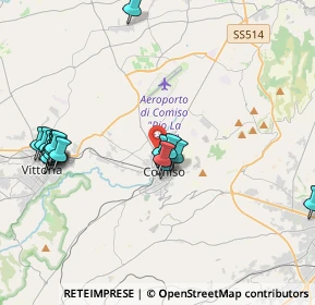 Mappa Via Enrico Berlinguer, 97013 Comiso RG, Italia (5.10722)