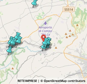Mappa Via Enrico Berlinguer, 97013 Comiso RG, Italia (4.786)