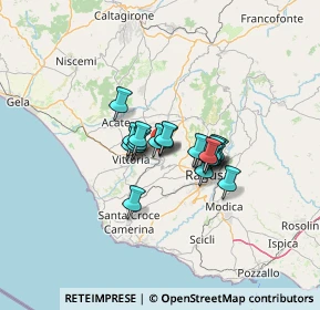 Mappa Via Enrico Berlinguer, 97013 Comiso RG, Italia (8.803)