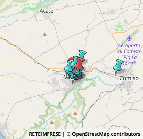 Mappa Via Fernando De Rosa, 97019 Vittoria RG, Italia (1.53818)