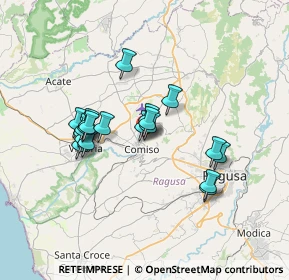 Mappa Via Gesualdo Bufalino, 97013 Comiso RG, Italia (6.502)