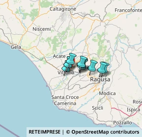 Mappa Via del Carrubo, 97019 Vittoria RG, Italia (6.59455)