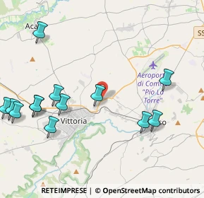 Mappa Via del Carrubo, 97019 Vittoria RG, Italia (5.77308)