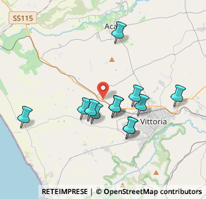 Mappa SS115 Km. 3, 97019 Vittoria RG, Italia (3.61)