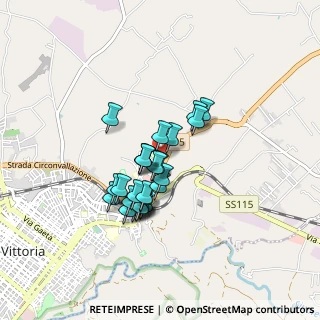 Mappa Via Pietro Palma, 97019 Vittoria RG, Italia (0.74444)