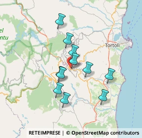 Mappa Via Don Bosco, 08045 Lanusei NU, Italia (6.19182)