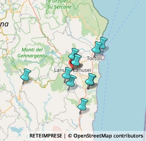 Mappa Via Don Bosco, 08045 Lanusei NU, Italia (10.34909)