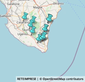 Mappa Via S. Barbara, 73031 Alessano LE, Italia (9.85636)