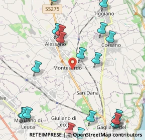Mappa Via S. Barbara, 73031 Alessano LE, Italia (3.195)