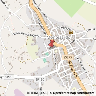 Mappa Via giovanni xxiii, 73031 Alessano, Lecce (Puglia)