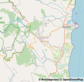 Mappa 08045 Lanusei NU, Italia (7.89545)