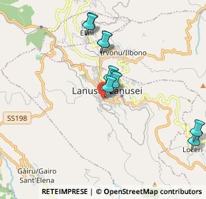 Mappa Via S'Arcu 'e Susu, 08045 Lanusei NU, Italia (2.16727)