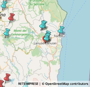 Mappa Via S'Arcu 'e Susu, 08045 Lanusei NU, Italia (27.58875)