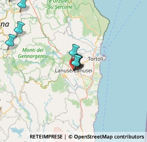 Mappa Via S'Arcu 'e Susu, 08045 Lanusei NU, Italia (21.40273)