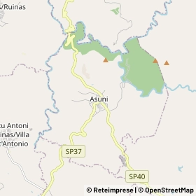 Mappa Asuni