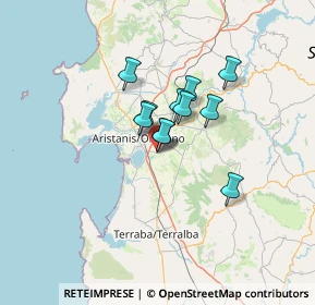 Mappa Via Spinalba, 09090 Palmas Arborea OR, Italia (9.17091)