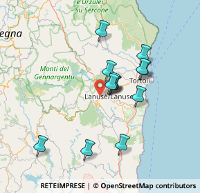 Mappa Loc. Monte Armidda, 08045 Lanusei NU, Italia (12.93692)