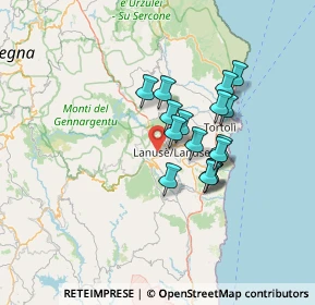 Mappa Loc. Monte Armidda, 08045 Lanusei NU, Italia (11.2)