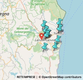 Mappa Loc. Monte Armidda, 08045 Lanusei NU, Italia (8.88615)