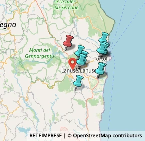 Mappa Loc. Monte Armidda, 08045 Lanusei NU, Italia (10.23429)