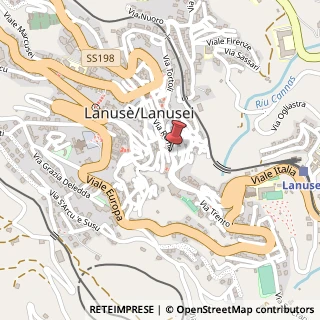 Mappa Via roma 11, 08045 Lanusei, Nuoro (Sardegna)
