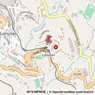 Mappa Via Ospedale, 08045 Lanusei, Nuoro (Sardegna)